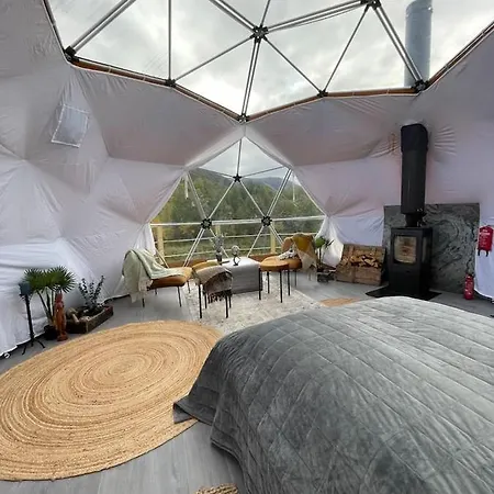 Lüks kamp alanı Storjord Glamping Tromsø