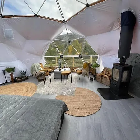 Luxussátor Storjord Glamping Tromsø