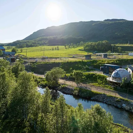 Lüks kamp alanı Storjord Glamping *