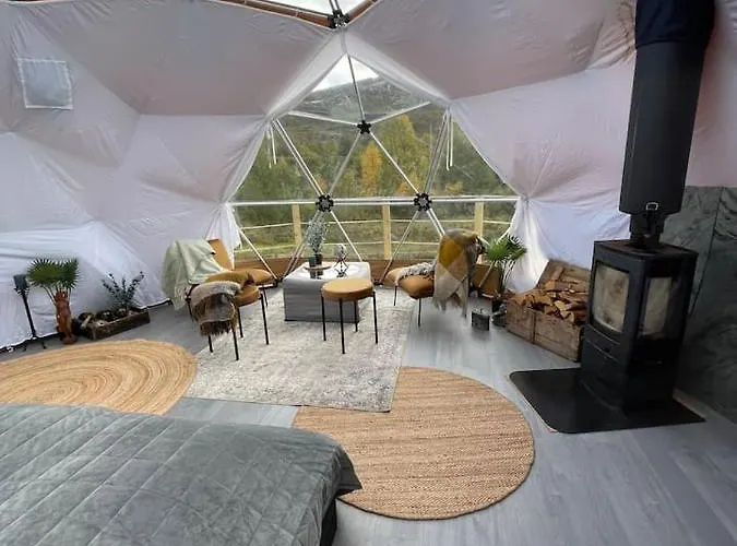 Tente de luxe Storjord Glamping Tromsø