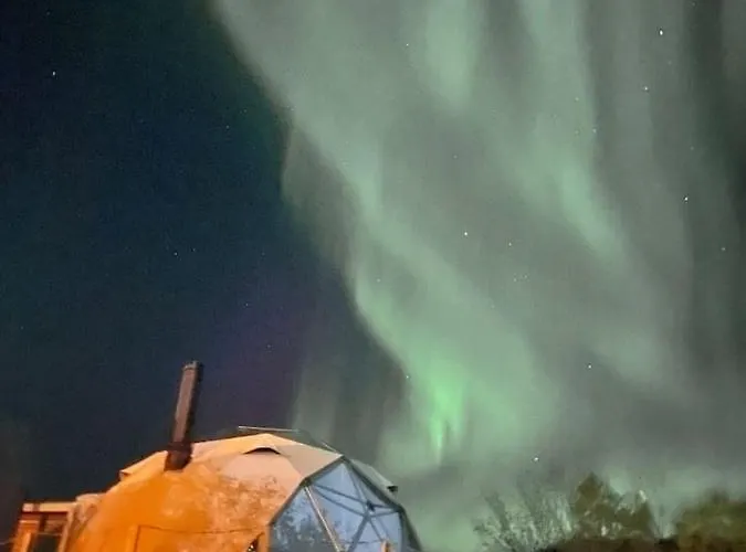 Storjord Glamping Luxe tent Tromsø