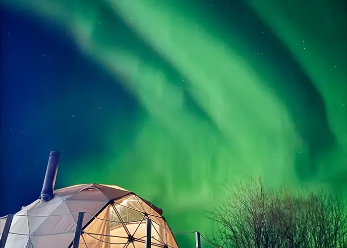 Storjord Glamping Luxe tent Tromsø